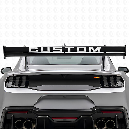 Autocollant vinyle personnalisée d'aileron pour Musclecar Musclecarmodel GTD