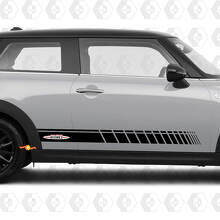 Rayures latérales autocollantes John Cooper Works pour Mini Cooper S
 2