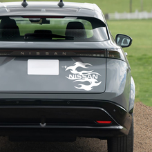 Autocollant graphique de course arrière Dragon pour Nissan ARIYA
 2