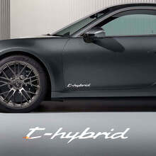 Kit d'autocollants vinyle pour porte latérale T-Hybrid pour Porsche 911_2