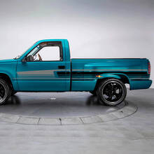 Kit de décalcomanies pour bandes latérales et hayon Chevrolet Classic de 1993
 2