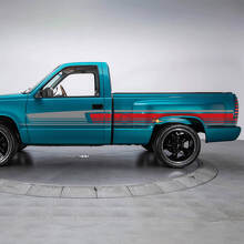 Kit de décalcomanies pour bandes latérales et hayon Chevrolet Classic de 1993
 3