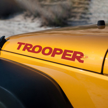 Autocollant de capot Trooper pour Jeep Wrangler
 3