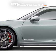 Autocollants en vinyle pour porte latérale 911 Carrera 4S, paire pour Porsche 911_2
