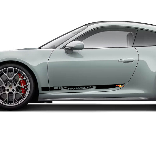 Autocollant graphique Side Kit pour Porsche 911 Carrera 4S
