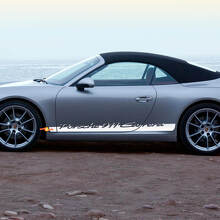 Kit de bandes de portes latérales 911 Autocollant pour Porsche 911 Carrera
 2