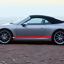 Kit de bandes de portes latérales 911 Autocollant pour Porsche 911 Carrera
 3