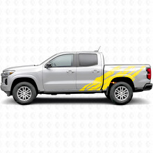 Bandes en vinyle dentelées pour porte et cabine de Chevrolet Colorado 3e génération 2023-2026_3