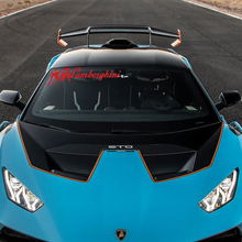 Rayure centrale de capot logo STO Autocollant vinyle Racing Graphiques pour Lamborghini STO
 3