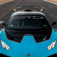 Autocollant vinyle pour pare-brise avec logo STO Lambo pour Lamborghini STO 2
 2