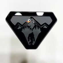 Montagnes Sasquatch Bigfoot Yeti Insignes d'aile de pare-chocs Emblème de hayon Badge 3D 2
 9