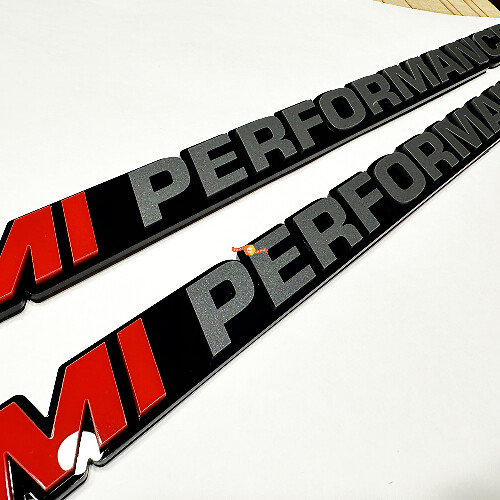 Texte personnalisé PERFORMANCE Emblème de capot badge 3D pour camion Dodge Ram 1500 5.7L V8 Hemi