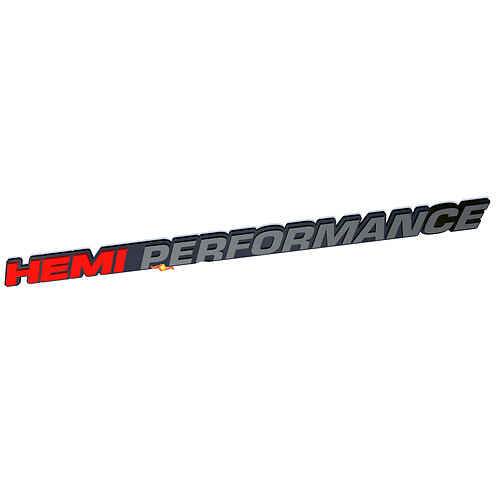 Insigne de capot HEMI PERFORMANCE Emblème en 3D pour Dodge Ram 1500 Camion 5.7L V8 Hemi