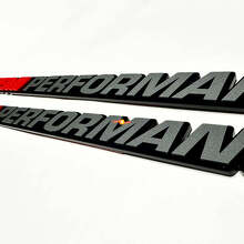 Badge emblème 3D performance texte personnalisé pour voitures et camions_3