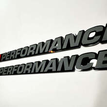 Badge emblème 3D performance texte personnalisé pour voitures et camions_4