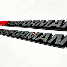 Texte personnalisé PERFORMANCE Emblème de capot badge 3D pour camion Dodge Ram 1500 5.7L V8 Hemi 4