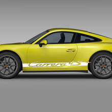 Autocollant Bande de Course pour Bas de Caisse Latéral 3 pour Porsche Carrera 4S 3