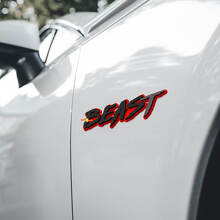 Emblème de hayon de garde-boue de bête 3D
 5