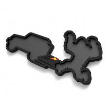 Emblème d'aile Jeep Yeti Sasquatch 3D
 4