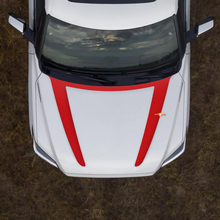 Autocollants vinyle pour capot adaptés à Toyota Sequoia 2025 et plus récent.
 3