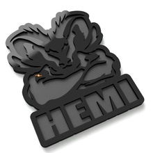 Emblème d'aile Hemi Ram Muscle 3D
 2