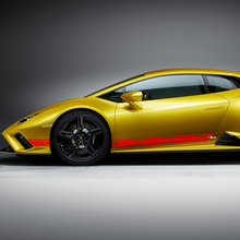 Rayures latérales Autocollant en vinyle Racing Graphics pour Lamborghini Huracan Evo 3
 3
