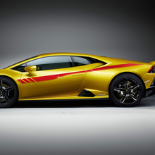 Rayures latérales Autocollant en vinyle pour Lamborghini Huracan Evo 5
 3