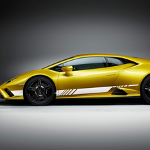 Rayures latérales Autocollant en vinyle pour Lamborghini Huracan Evo 5
 2