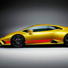 Autocollants vinyles graphiques rayures latérales pour Lamborghini Huracan Evo 3