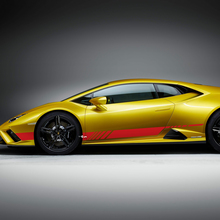 Rayures latérales Autocollant en vinyle pour Lamborghini Huracan Evo 5
 3