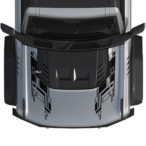 Capot Bronco Raptor Wrap Graphics Autocollant Sticker pour Ford Bronco
