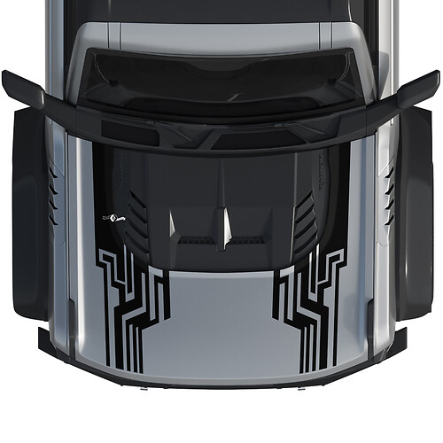 Capot Bronco Raptor Wrap Graphics Autocollant pour Ford Bronco 2