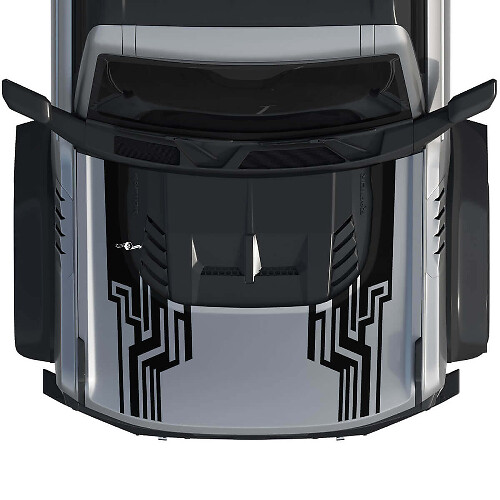 Autocollants / Stickers de covering de capot 2 pour Ford Bronco Raptor 1