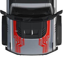 Capot Bronco Raptor Wrap Graphics Autocollant pour Ford Bronco 2
 3