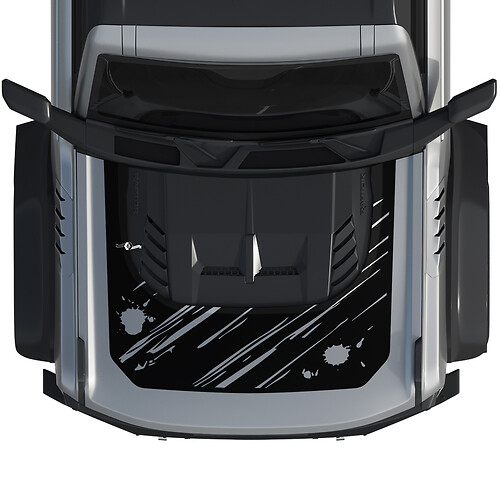 Capot Bronco Raptor Autocollant Graphique d