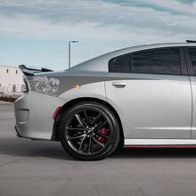 Décalcomanie en vinyle pour bande latérale arrière du quart arrière Demon Scat Pack pour Dodge Charger
 2