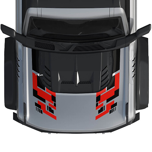 Capot Bronco Raptor Wrap Graphics Autocollant Sticker pour Ford Bronco
