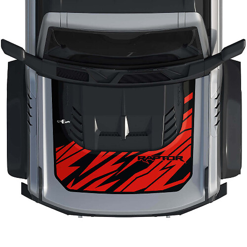 Capot Bronco Raptor Wrap Graphique Autocollant pour Ford Bronco 2 couleurs 2
