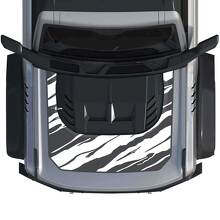 Autocollant décalcomanie wrap capot 3 pour Musclecar horse style power truck 3_2