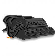 Emblème 3D de garde-boue Moteur Hemi pour Dodge Ram 1500 TRX_4