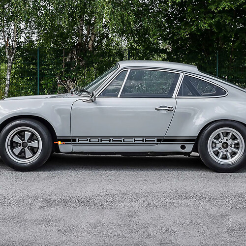 Autocollant de décalque de bandes latérales Porsche pour Porsche 911 ST 1970