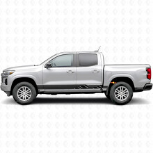 Bandes Adhésives Angulaires Éclair pour Portes et Bas de Carrosserie pour Chevrolet Colorado 3e Gén 2023-2026_2