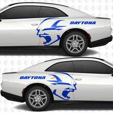 Autocollants en vinyle Banshee Daytona Stickers Graphiques pour Dodge Charger Daytona
 2