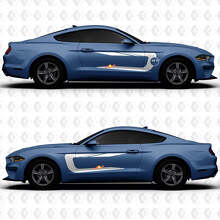 Autocollants Vinyle Bandes de Course pour Portes Latérales Musclecar Musclecarmodel GT 3