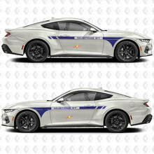 Kit de décalcomanies en vinyle pour portières latérales à rayures de course GT pour Musclecar Musclecarmodel GT_2