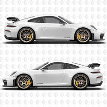 Autocollant Décalcomanie Emblème GT3RS GT3 RS pour l'arrière et les côtés de la Porsche 911 GT3 RS
 3