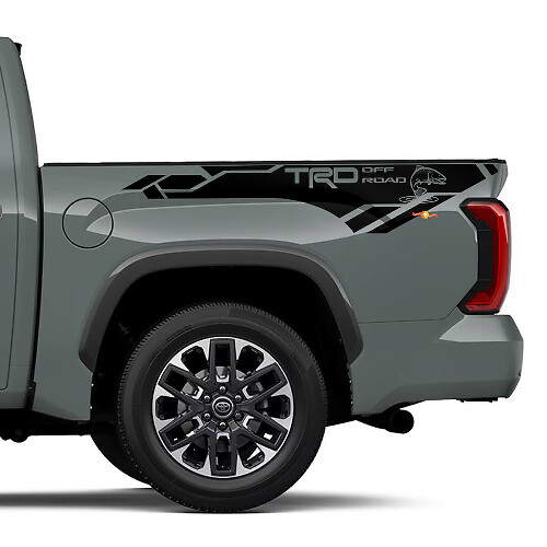 Autocollant Vinyle Decalque TRD Off Road Trout Edition pour Panneau Latéral de Toyota Tundra_1