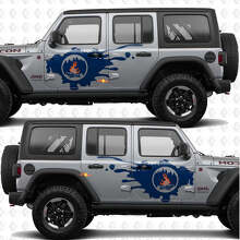 Kit d'autocollants en vinyle pour porte latérale de Jeep Wrangler Campfire_3