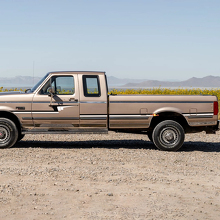 Kit d'autocollants bandes rétro à liseré - Jeu d'autocollants en vinyle pour côtés de caisse, graphiques latéraux pour Ford F250 1992 Super Cab 3