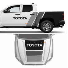 Side Old school Retro Heritage Graphics Vinyl Decals Dtickers kit for Toyota Tacoma 4door 2025 and up 2